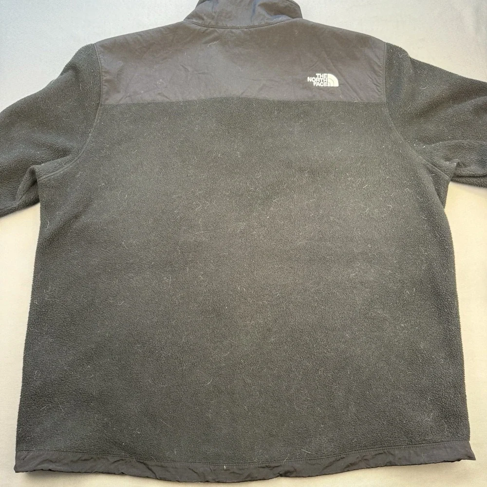 The North Face Denali Fleece Jacket Sz XL Black Polartec Retro‎ TNF Nylon top